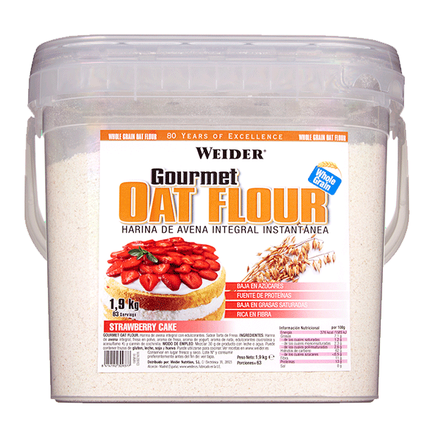 GOURMET OAT FLOUR (WEIDER) - Imagen 7