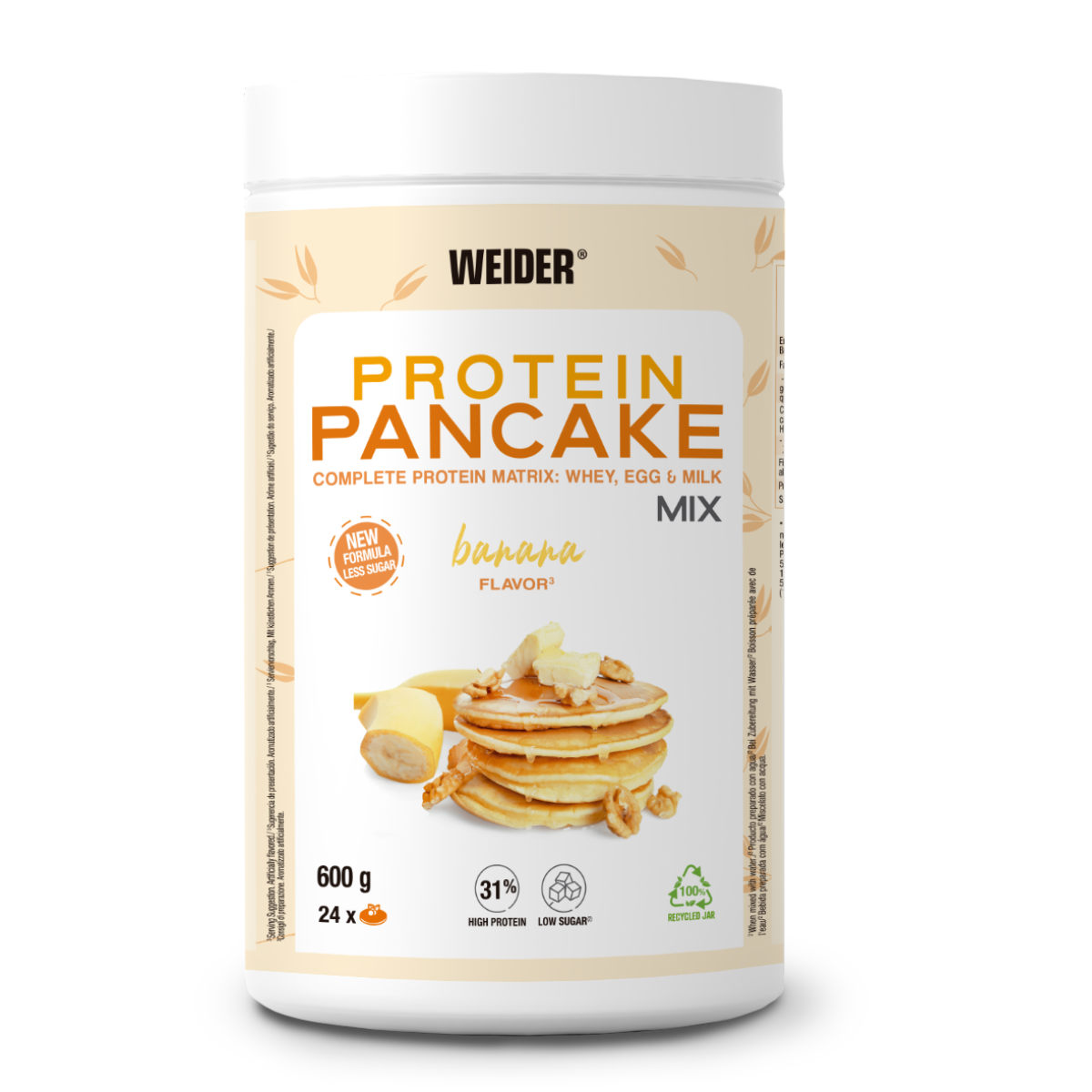 PROTEIN PANCAKE MIX (WEIDER) - Imagen 2
